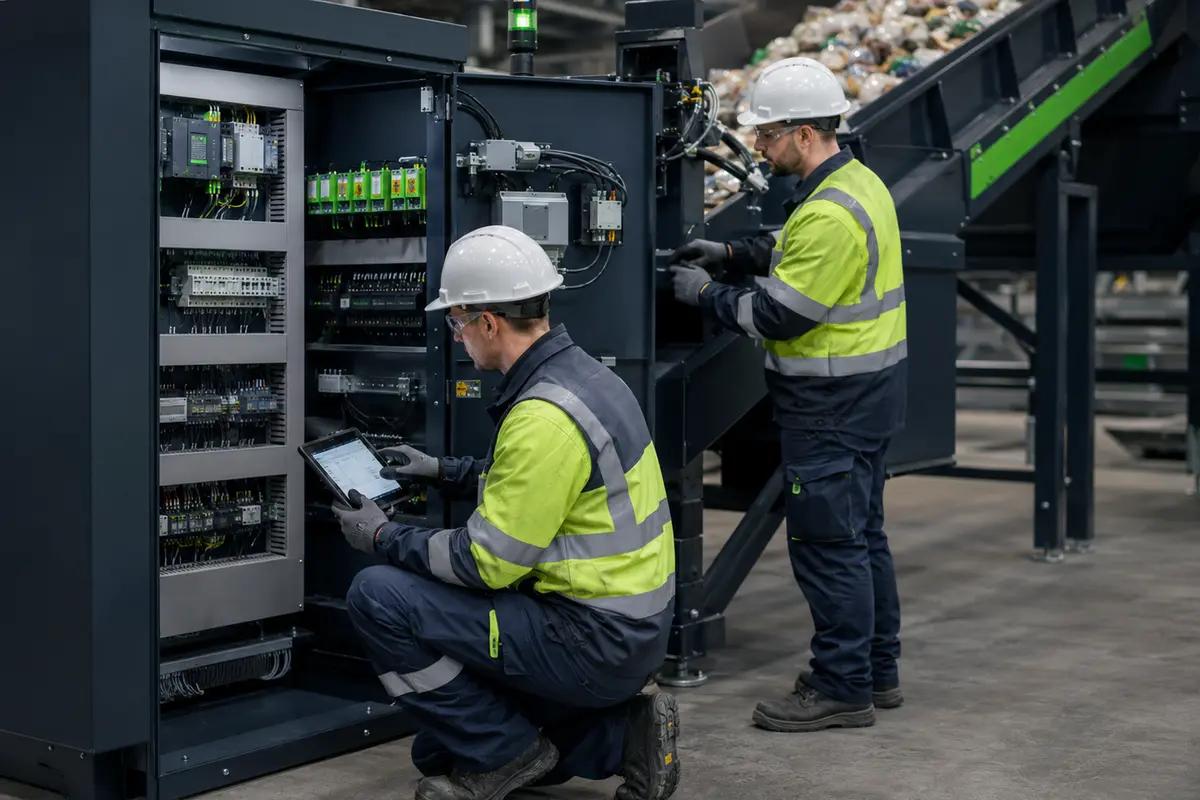Industrial equipment installation commissioning and maintenance